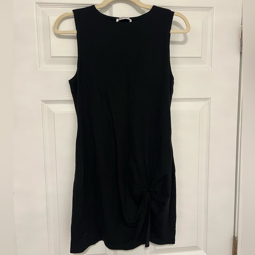 Reformation Ribbed Mini Dress